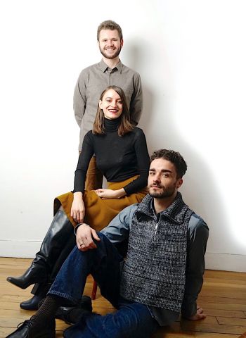 Andrea Herget with Jules-Adrien Neret (top) and Andrea Millerand (bottom).